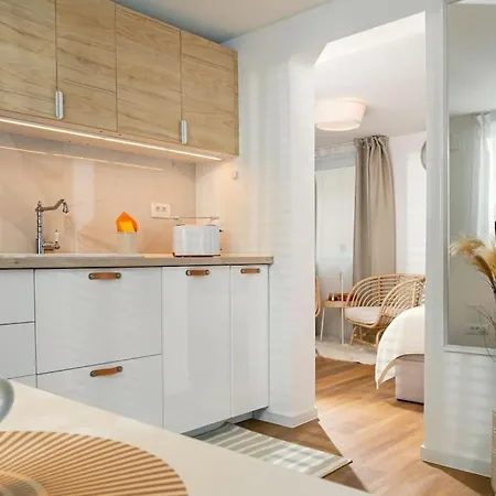 New Cute Studioapartment In + Free Bikes Lublaň